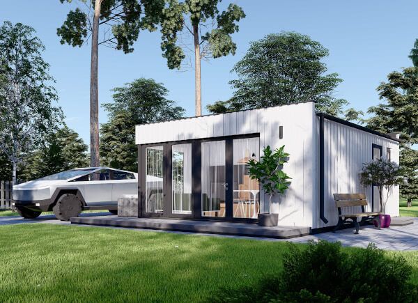 Einliegerwohnung Gartenhaus ELON (SIP-Paneele, Isoliert), 6x5 m, 30 m² avp.ui.product_images.thumbnail 1