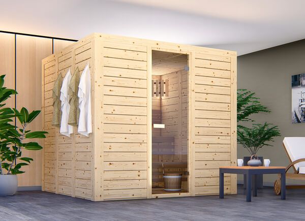 Innensauna LENE 42, 226x226x212 cm, 4.2 m² avp.ui.product_images.thumbnail 1