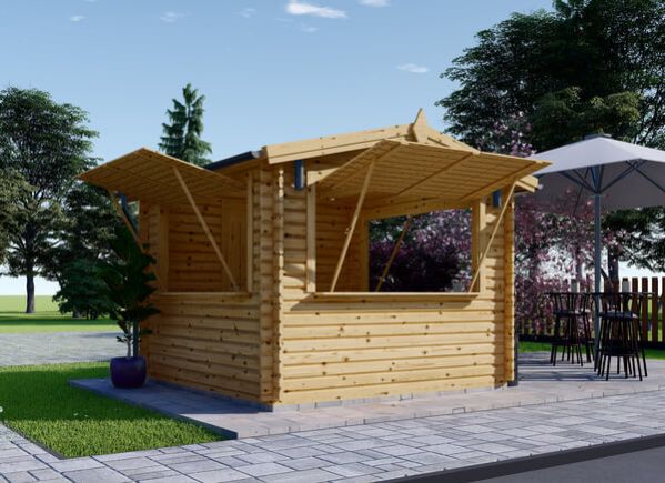 Verkaufskiosk (28 mm), 3x3 m, 9 m² avp.ui.product_images.thumbnail 1