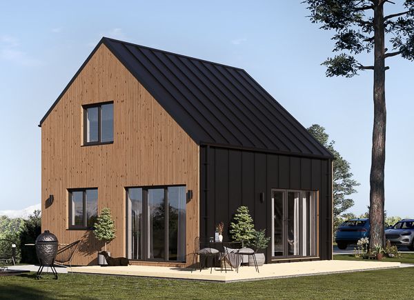 Fertighaus aus Holz SELIA PV (Isoliert, KfW55), 44 m² avp.ui.product_images.thumbnail 1