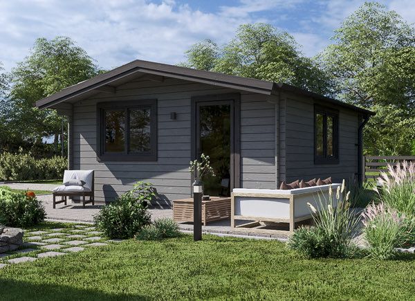 Gartenhaus aus Holz DREUX (34 mm), 5x5 m, 25 m² avp.ui.product_images.thumbnail 1