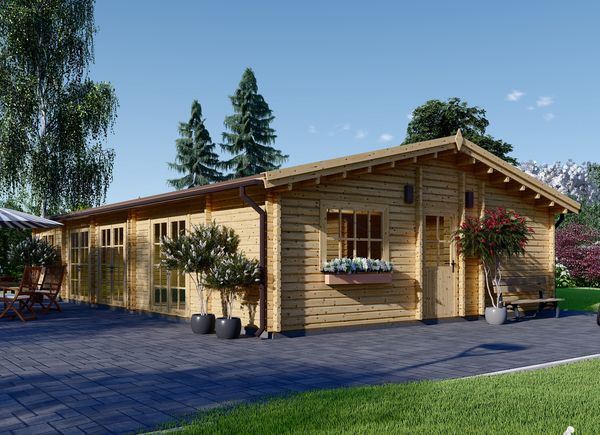 Blockbohlenhaus JULIA (66 mm), 103 m² avp.ui.product_images.thumbnail 1