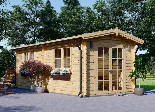 Gartenhaus aus Holz STRONGHOLD (44 mm), 3x6 m, 18 m² avp.ui.product_images.thumbnail 1