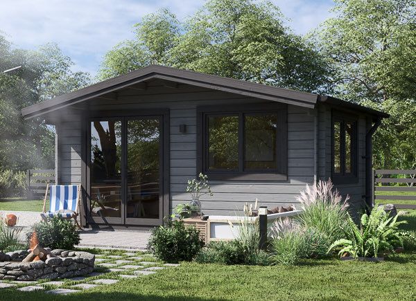 Gartenhaus aus Holz WISSOUS (44 mm), 5x3 m, 15 m² avp.ui.product_images.thumbnail 1