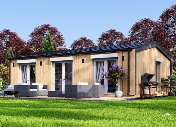 Blockbohlenhaus ANGELA S (Isoliert, 44 mm + Holzverschalung), 50 m² avp.ui.product_images.thumbnail 1