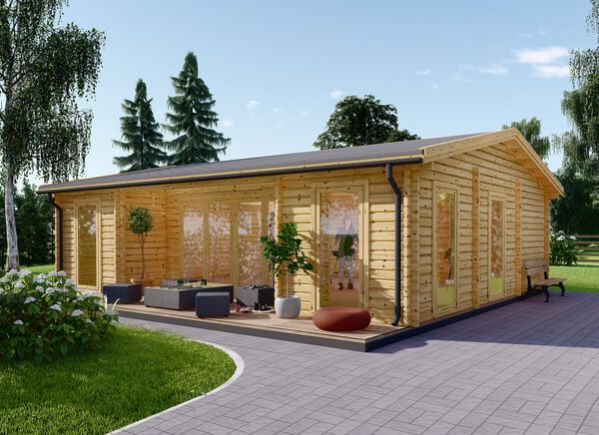 Blockbohlenhaus MILA (44 mm), 56 m² avp.ui.product_images.thumbnail 1