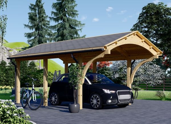 Carport aus Holz BETSY, 3.6x6 m, 20 m² avp.ui.product_images.thumbnail 1