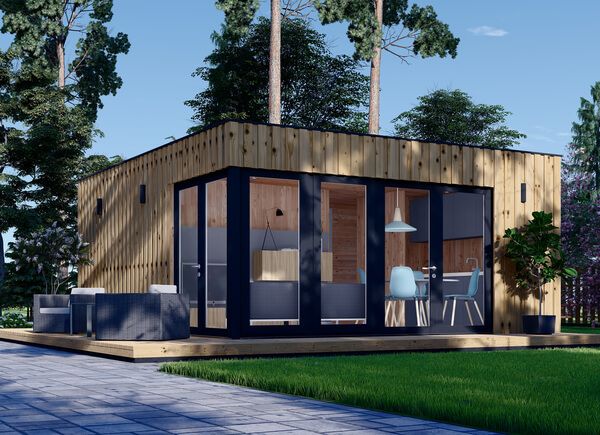 Gartenhaus PREMIUM (Isoliert, SIPS), 6x5 m, 30 m² avp.ui.product_images.thumbnail 1