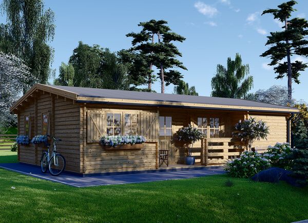 Blockbohlenhaus UZES (44 mm), 70 m² avp.ui.product_images.thumbnail 1