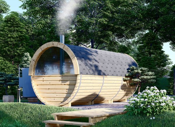 30 Gartensauna Mit Holzofen Und Dusche schöne bilder