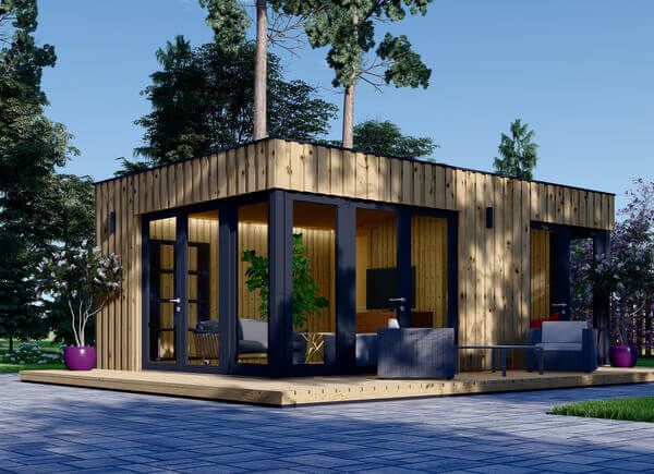 Gartenhaus PREMIUM (Isoliert, SIPS), 7.5x4 m, 30 m² avp.ui.product_images.thumbnail 1