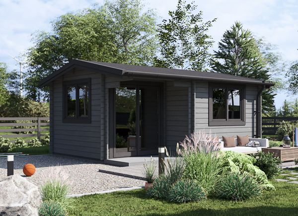 Gartenhaus aus Holz OSLO (44 mm), 5x4 m, 20 m² avp.ui.product_images.thumbnail 1