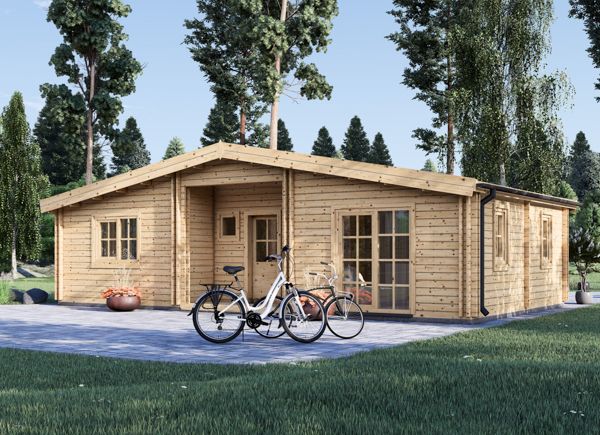 Blockbohlenhaus FILL S (34+34 mm), 60 m² avp.ui.product_images.thumbnail 1