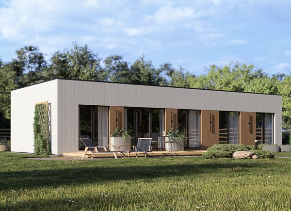 Fertighaus aus Holz BELLA 3 PV (Isoliert, KfW55), 75 m² avp.ui.product_images.thumbnail 1