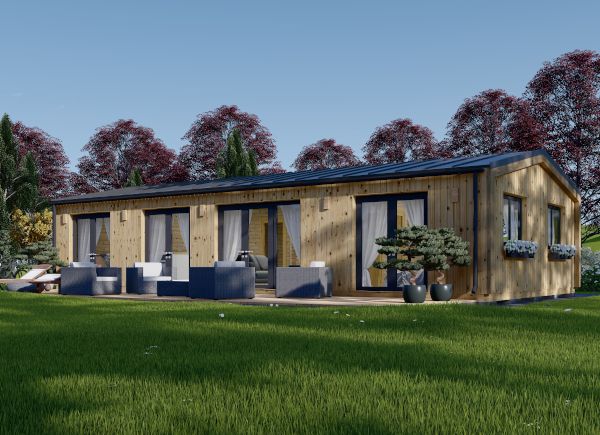 Blockbohlenhaus NICOLE (44 mm + Holzverschalung), 68 m² avp.ui.product_images.thumbnail 1