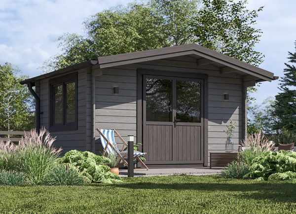 Gartenhaus aus Holz RENNES (34 mm) 4x3 m, 12 m² avp.ui.product_images.thumbnail 1