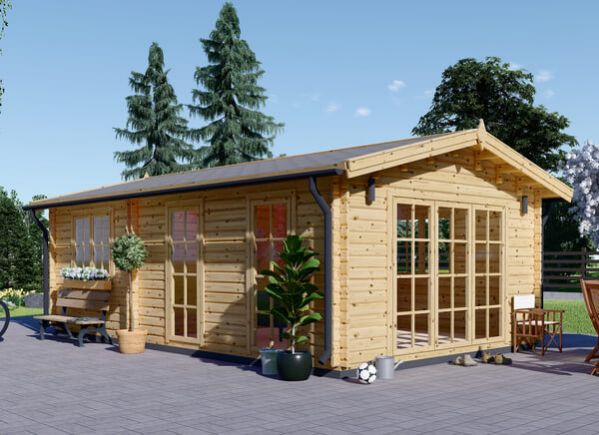 Mobilheim aus Holz MAX M (44 mm), 4.2x7.5 m, 32 m² avp.ui.product_images.thumbnail 1