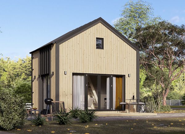 Blockbohlenhaus SARA RV (Isoliert, KfW55), 20 m² avp.ui.product_images.thumbnail 1