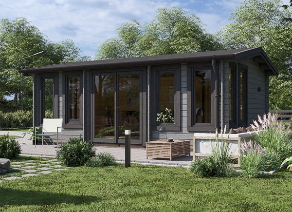 Gartenhaus aus Holz DEVON (34 mm), 6x4 m, 24 m² avp.ui.product_images.thumbnail 1