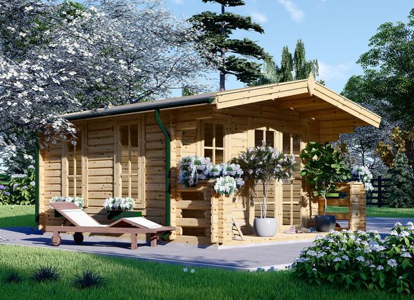 Gartenhaus aus Holz KING (44 mm), 4x5 m, 20 m² avp.ui.product_images.thumbnail 1