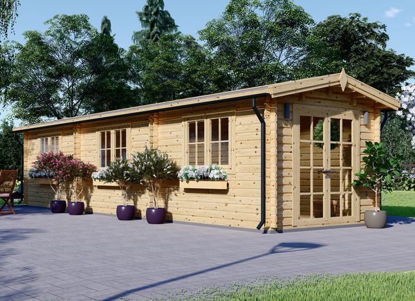 Gartenhaus aus Holz STRONGHOLD (44 mm), 3x10 m, 30 m² avp.ui.product_images.thumbnail 1