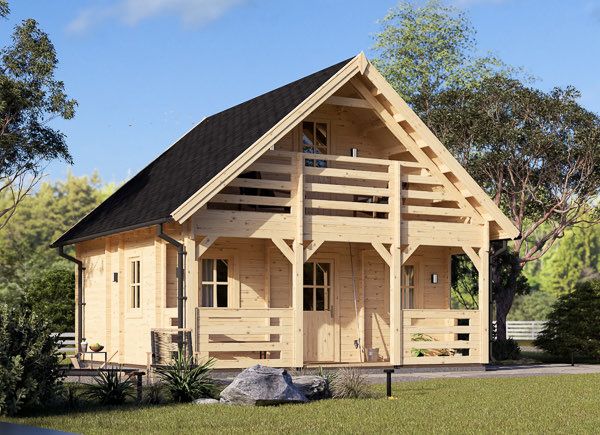 Blockbohlenhaus LIVINGTON S (44 mm), 50 m² avp.ui.product_images.thumbnail 1