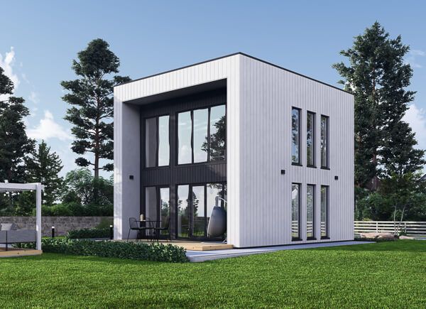 Fertighaus aus Holz KAYA 4L PV (Isoliert, KfW55), 50 m² avp.ui.product_images.thumbnail 1