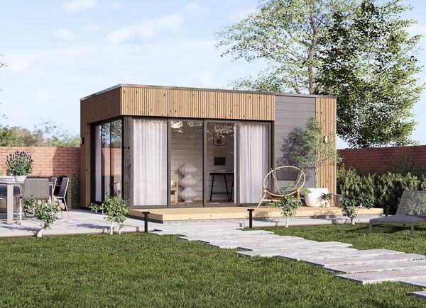 Gartenhaus aus Holz AMARA (34 mm + Verschalung), 5x3 m, 13 m² avp.ui.product_images.thumbnail 1