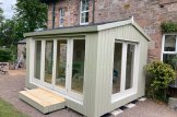 Gartenbüro EMMY (34 mm + Holzverschalung), 3x3 m, 9 m² customer 3