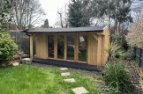 Gartenhaus aus Holz EMMY S (Isoliert, 34 mm + Holzverschalung), 5x3 m, 15 m² customer 2