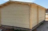 Gartenhaus aus Holz LEA (44 mm), 7x4 m, 28 m² customer 2