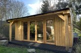 Gartenhaus aus Holz EMMY S (Isoliert, 34 mm + Holzverschalung), 5x3 m, 15 m² customer 1