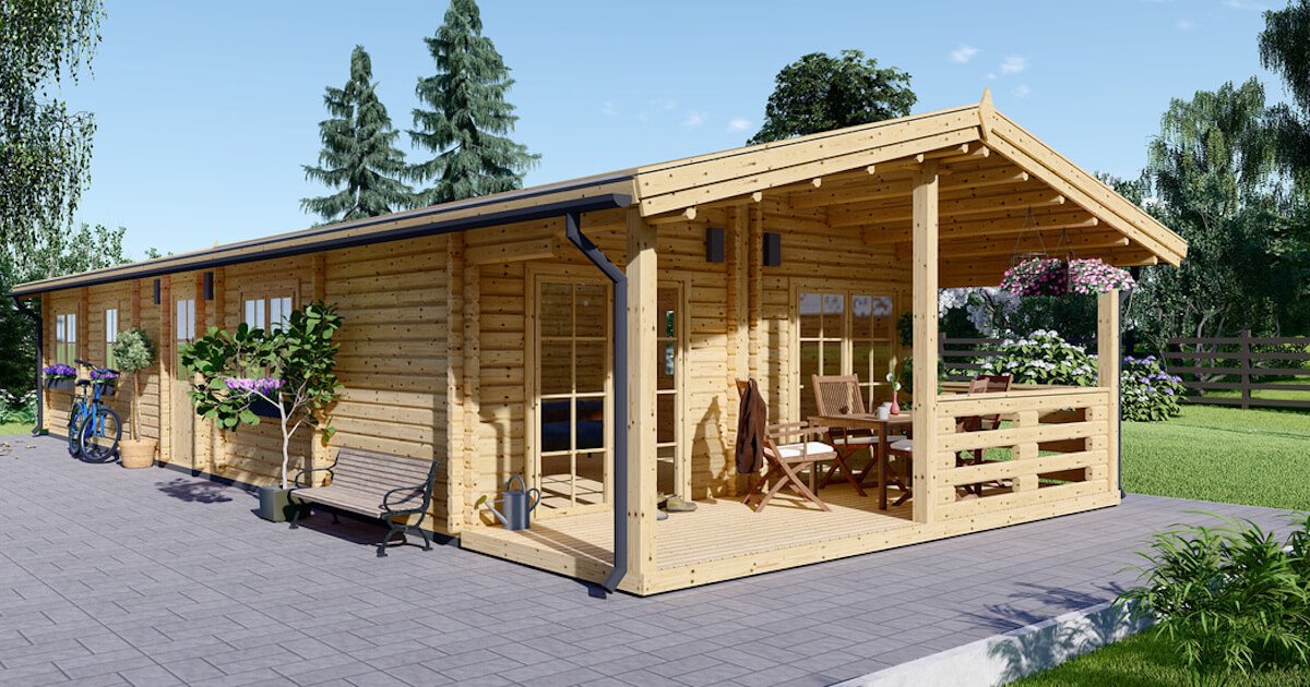 Mobilheim Chalet kaufen Ihr mobiles Heim im Landhaus Stil