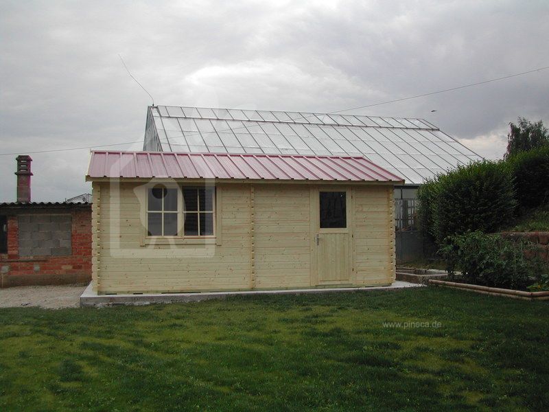 Holzgarage (44 mm) 3.6 x 5.4, 20 m²