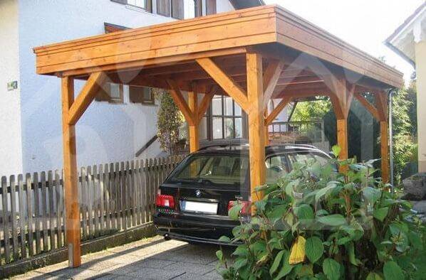 Carport-aus-Holz
